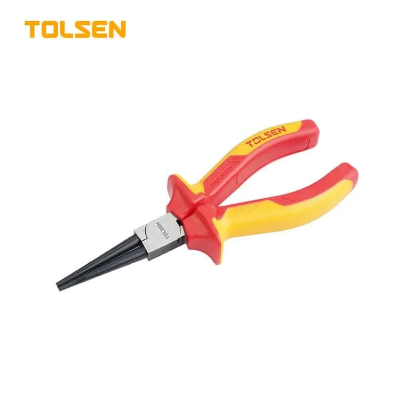 TOLSEN INSU ROUND NOSE PLIERS 6"