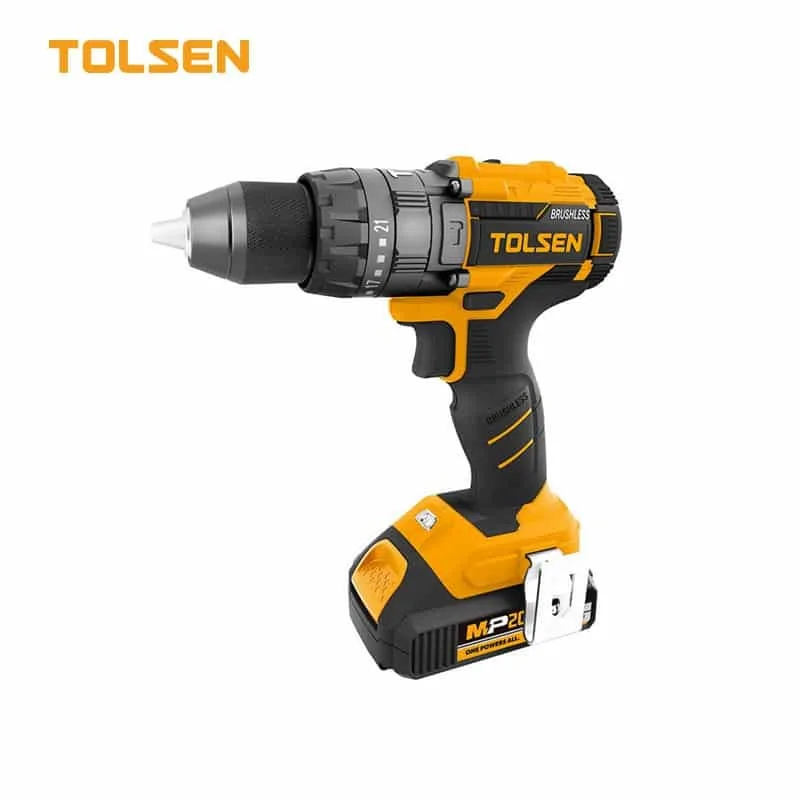 TOLSEN CORDLESS DRILL 20V (BRUSSLESS)