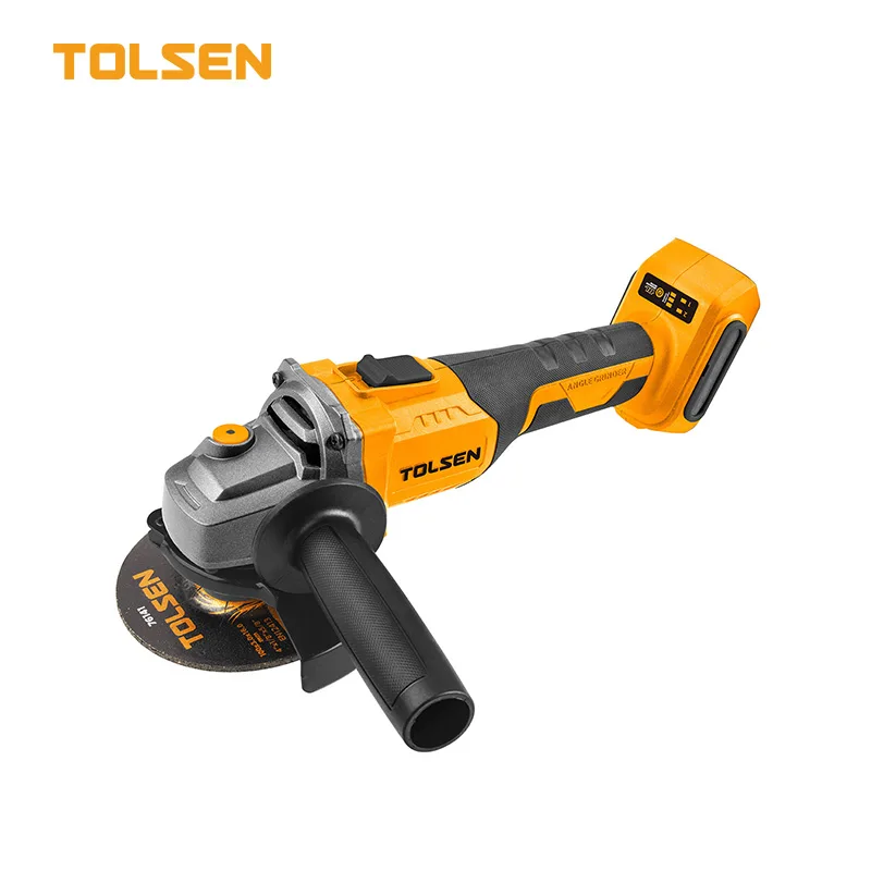 TOLSEN CORDLESS ANGLE GRINDER 4" W/O BAT