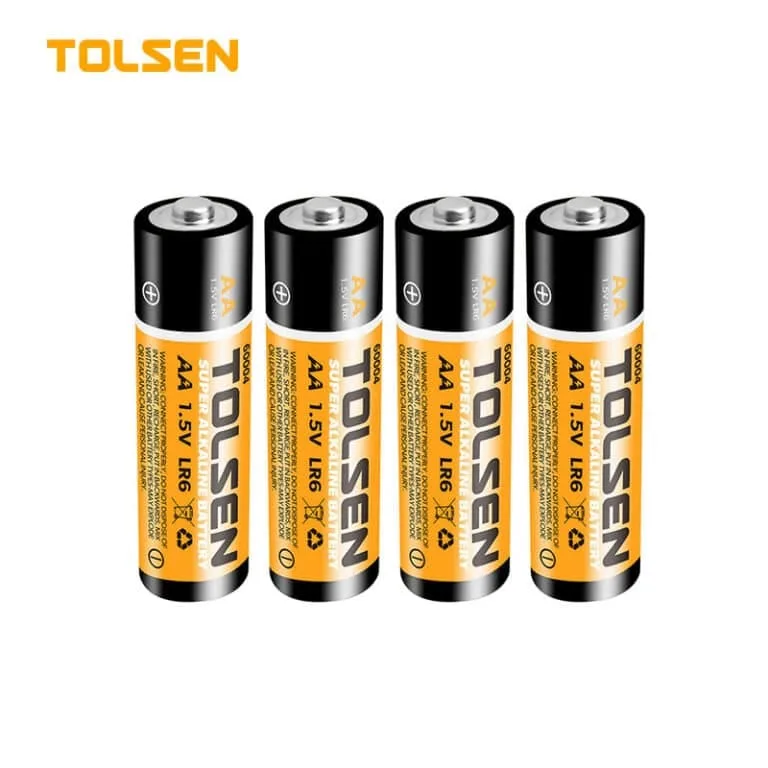 TOLSEN SUPER ALKALINE BATTERY 4PCS