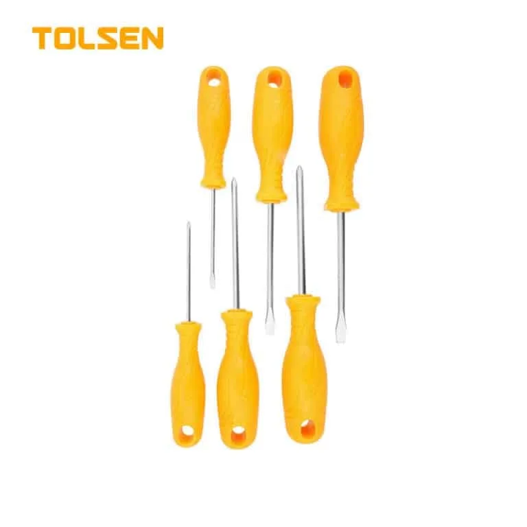 TOLSEN SCREW DRIVER SET 6PCS