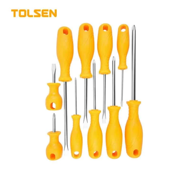 TOLSEN SCREW DRIVER SET 10PCS