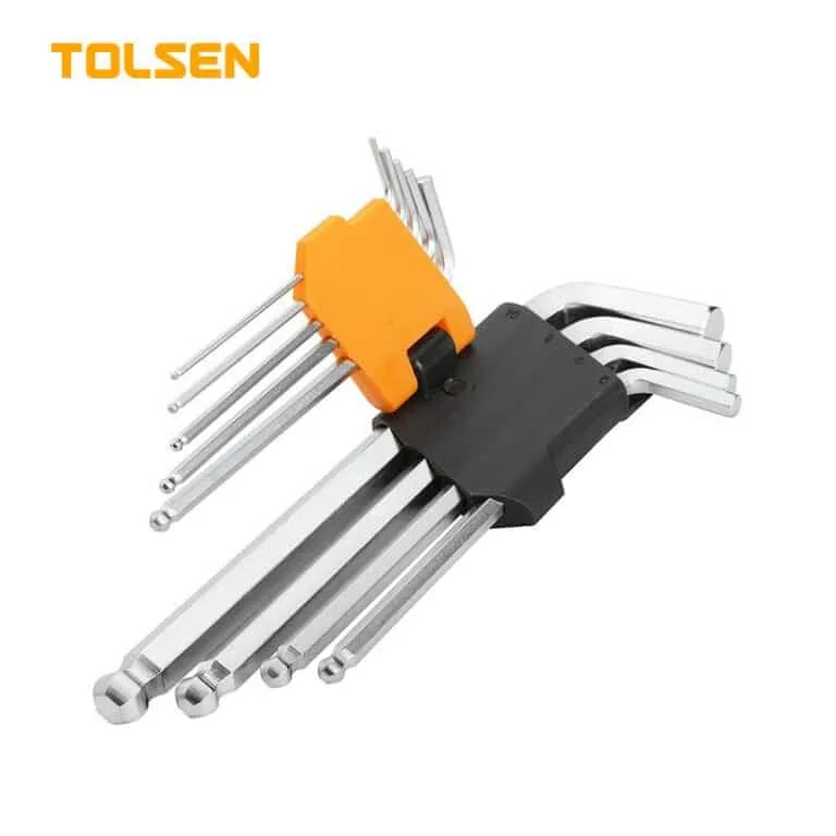 TOLSEN BALL TYPE ALAN KEY SET MM 9PCS