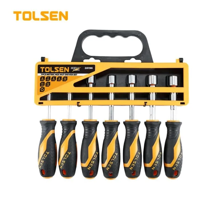 TOLSEN NUT SCREWDRIVER (INDUSTRIAL) 7PCS
