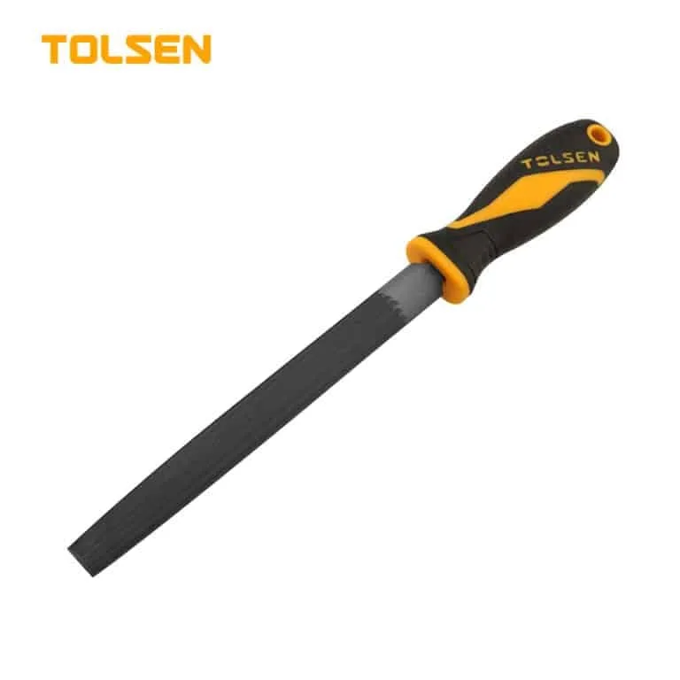 TOLSEN STEEL FILES (HALF ROUND) 8"