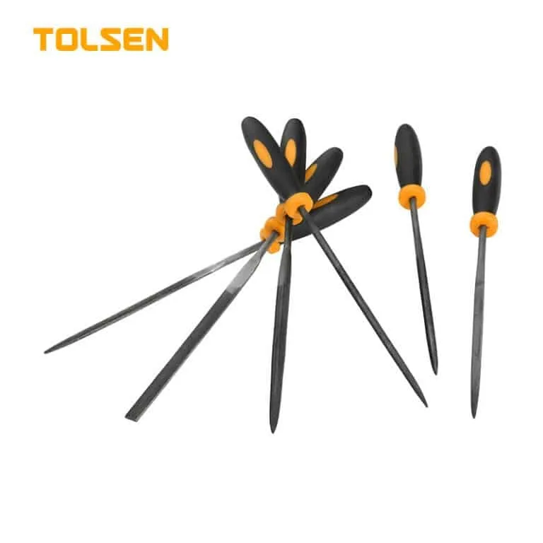 TOLSEN NEEDLE FILES SET 6PCS
