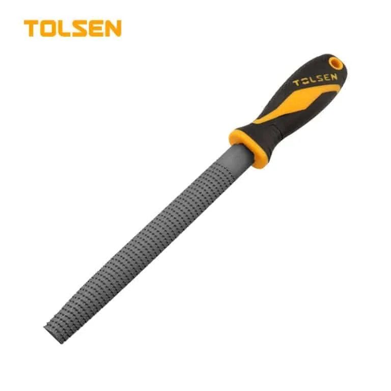 TOLSEN WOOD FILES (HALF FLAT) 8"