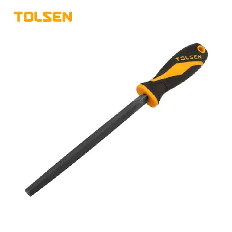 TOLSEN STEEL FILES (TRIANGULAR) 8"