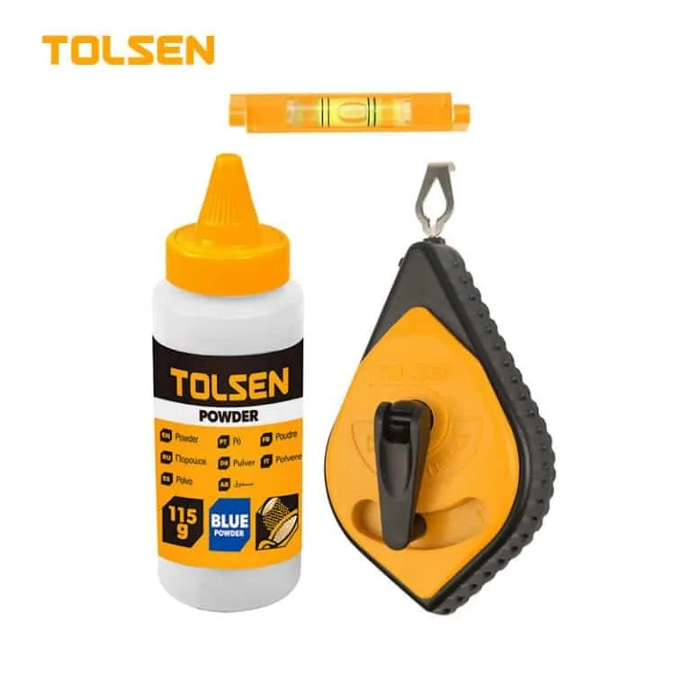 TOLSEN CHALK LINE REEL SET