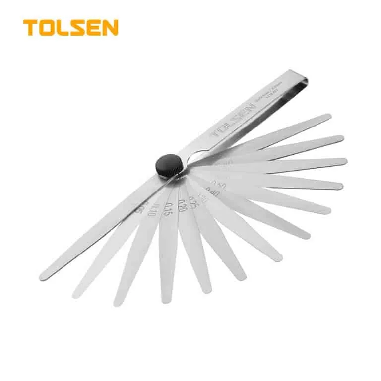TOLSEN FEELER GAUGES 0.05MM-1.0MM