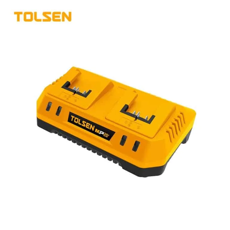 TOLSEN DUAL PORT BATTERY CHARGER 4.0AH