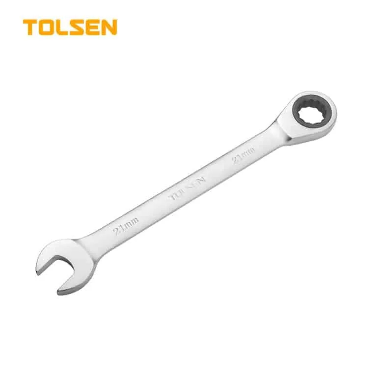 TOLSEN RATCHET COMBINATION SPANNER 8MM