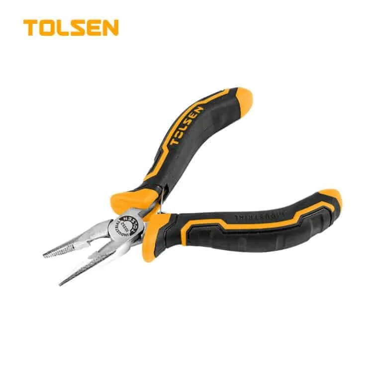 TOLSEN MINI LONG NOSE PLIERS 4.5? (INDUSTRIAL)