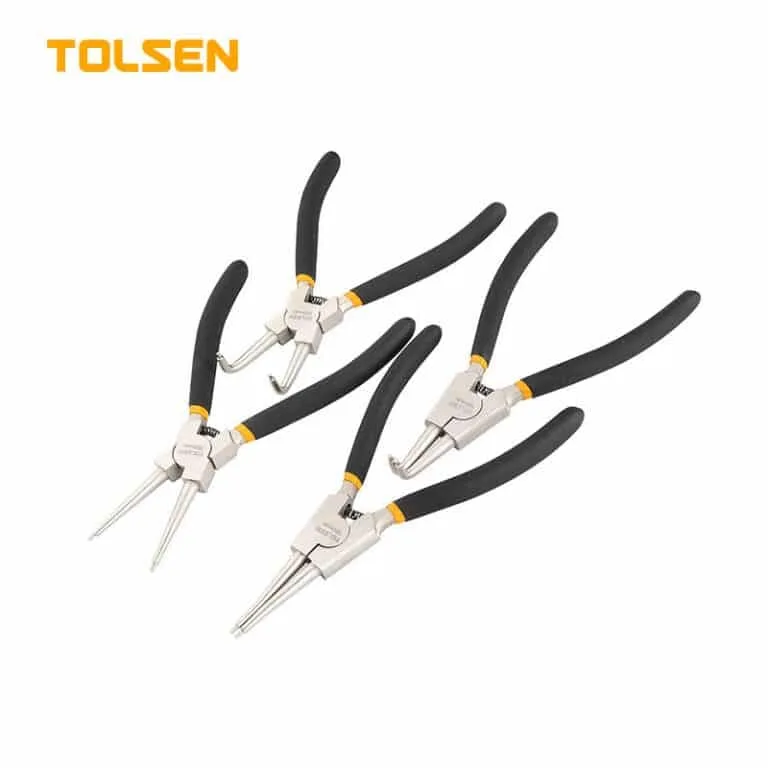 TOLSEN 4PCS CIRCLIP PLIERS SET 7"