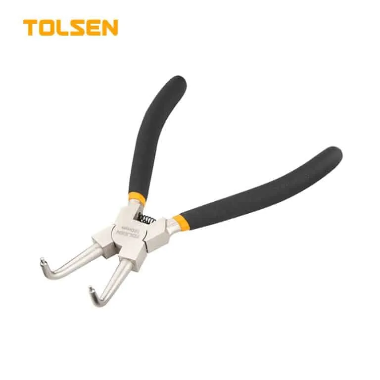 TOLSEN INTERNAL CIRCLIP PLIER , BENT 7"