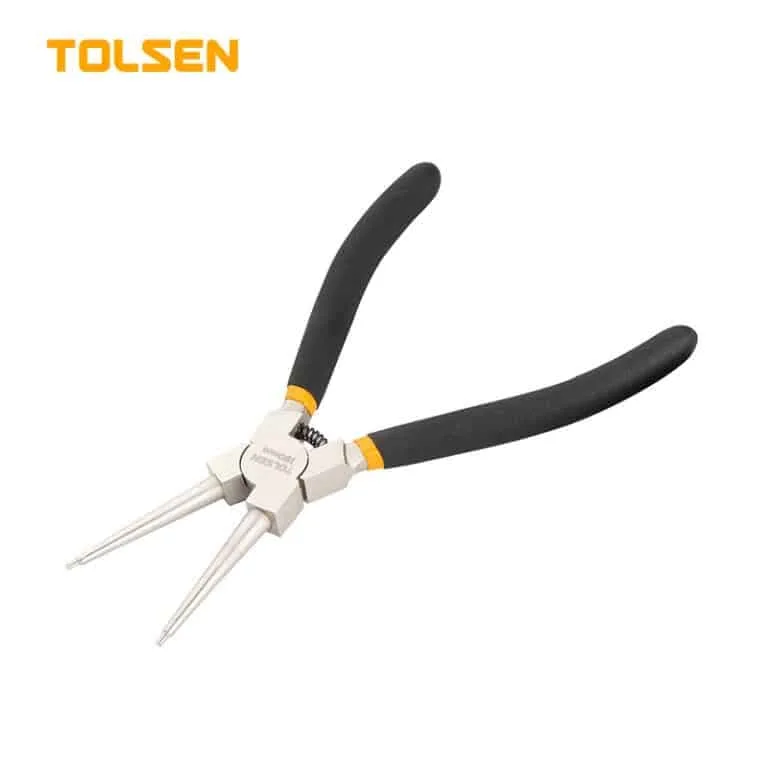 TOLSEN INTERNAL CIRCLIP PLIERS, STR 7"