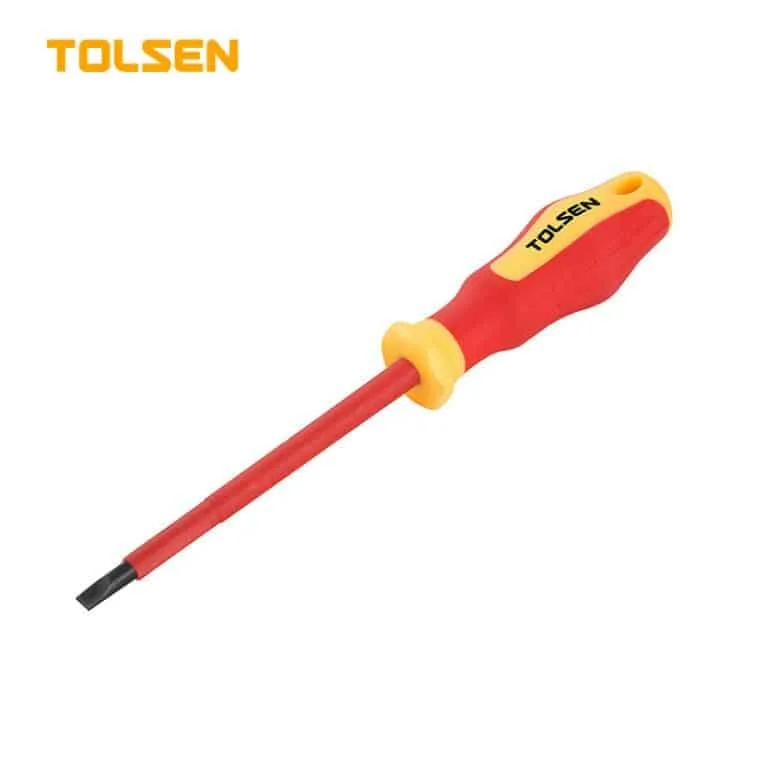 TOLSEN VDE FLAT SCREW DRIVER 6" X 6.5