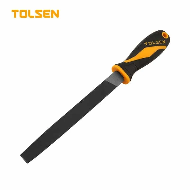 TOLSEN STEEL FILES (FLAT) 8"